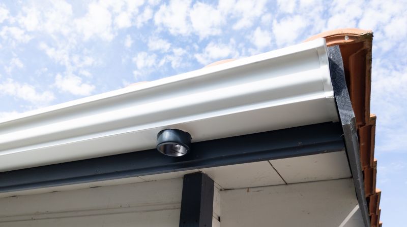 Close-up of Gutter Cover Edges