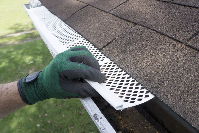 Gutter Cover System in Use